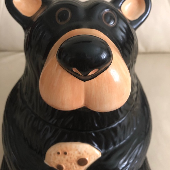 BEARFOOTS  CERAMIC  COOKIE JAR - Picture 2 of 14
